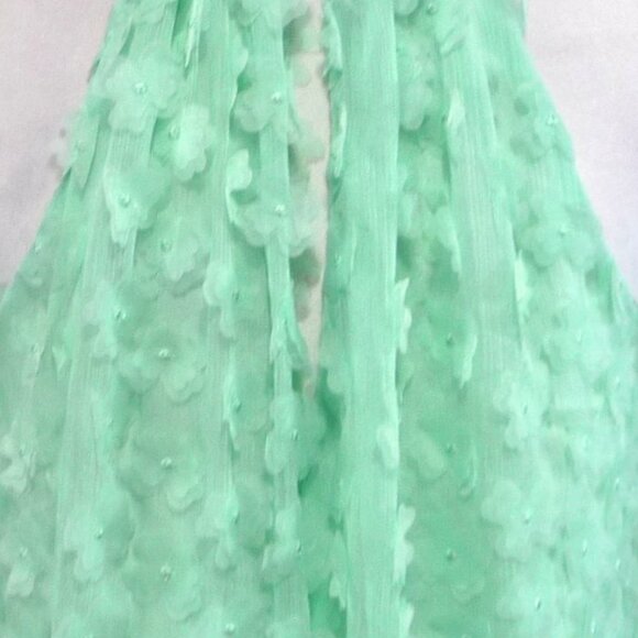Badgley Mischka Nora 3D Dress Size 6 - Picture 8 of 11